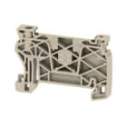 WEIDMULLER - Terminale di fissaggio Beige scuro TS 35 V-0 Wemid Larghezza 6 mm AEB 35 SCL/1 V0 DL