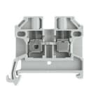 WEIDMULLER - Morsettiera passante a vite grigia 2.5 mm² 24 A 800 V, 2 collegamenti, 1 piano, SAK 2.5/35 GR, materiale V-2 PA 66 resistente fino a 100 °C.