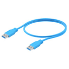 WEIDMULLER - Cavo USB 3.0 A in PVC blu, lunghezza 1.8m IE-USB-3.0-A-A-1.8M.