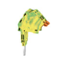 WEIDMULLER - Morsetto collegamento supplementare 6 mm², 2 collegamenti AAC 35 2X6 GN-YL.