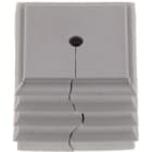 WEIDMULLER - Passacavo fessurato 2-3 mm, resistente da -40 °C a 90 °C, realizzato in TPE, colore grigio chiaro. 2583380000