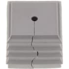 WEIDMULLER - Passacavo fessurato 2-3 mm, resistente da -40 °C a 90 °C, realizzato in TPE, colore grigio chiaro.