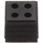 WEIDMULLER - Passacavo fessurato 4-5 mm, resistente da -40 °C a 120 °C, in TPE nero assoluto - CABTITE SE 4/4-5 SML BK.