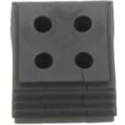 WEIDMULLER - Passacavo fessurato 4/4.5 mm per cavi, resistente da -40 °C a 120 °C, realizzato in TPE nero assoluto.