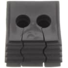 WEIDMULLER - Passacavo fessurato 5-6 mm, resistente da -40 °C a 120 °C, in TPE nero assoluto, modello CABTITE SE 2/5-6 SML BK.