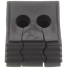 WEIDMULLER - Passacavo fessurato 5-6 mm, resistente da -40 °C a 120 °C, in TPE nero assoluto, modello CABTITE SE 2/5-6 SML BK.