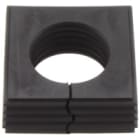 WEIDMULLER - Passacavo fessurato 26-27 mm per cavi, resistente da -40 °C a 120 °C, in TPE nero assoluto.