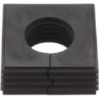 WEIDMULLER - Passacavo fessurato 22-23 mm, -40 °C / 120 °C, in TPE nero assoluto - CABTITE SE 22-23 LRG BK.