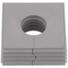 WEIDMULLER - Passacavo fessurato 17-18 mm, resistente da -40 °C a 90 °C, in TPE grigio chiaro, modello CABTITE SE LRG GY.