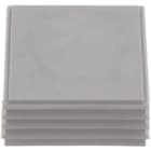 WEIDMULLER - Passacavo fessurato in TPE, resistente da -40 °C a 90 °C, colore grigio chiaro, modello CABTITE BSE LRG GY.