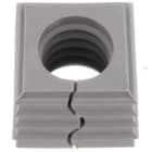 WEIDMULLER - Passacavo fessurato 12-13 mm, resistente da -40 °C a 90 °C, realizzato in TPE, colore grigio chiaro - CABTITE SE 12-13 SML GY.