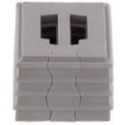 WEIDMULLER - Passacavo fessurato TPE grigio chiaro -40 °C 90 °C CABTITE SE 2/ASI SML GY