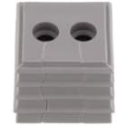WEIDMULLER - Passacavo fessurato 8 mm 9 mm -40 °C 90 °C TPE Grigio chiaro CABTITE SE 2/8 SML GY. 2584820000