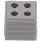 WEIDMULLER - Passacavo fessurato 4 mm 5 mm -40 °C 90 °C TPE Grigio chiaro CABTITE SE 4/4-5 SML GY