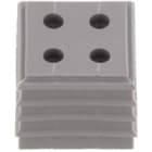 WEIDMULLER - Passacavo fessurato 4/4.5 mm per cavi, resistente da -40 °C a 90 °C, realizzato in TPE, colore grigio chiaro - CABTITE SE 4/4.5 SML GY.