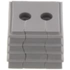 WEIDMULLER - Passacavo fessurato 4 mm 5 mm -40 °C 90 °C TPE Grigio chiaro CABTITE SE 2/4-5 SML GY.