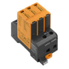 WEIDMULLER - Scaricatore di sovratensioni con contatto remoto, tipo I+II. VPU AC I 3 R 300/12.5
