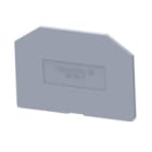 WEIDMULLER - Piastre terminali grigie, posizione verticale 47 mm, larghezza 1.5 mm, V-0, poliammide SEP SRL 3.
