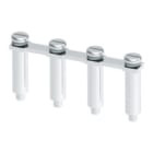 WEIDMULLER - Morsetto di collegamento trasversale nero/grigio, 125A, 4 poli, passo 18.00mm, larghezza 61.1mm, SQV 6/4.