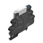 WEIDMULLER - Modulo a relè 24VDC con LED verde e diodo a corsa libera, protezione contro inversione polarità, contatto di scambio AgNi 250VAC 6A TRP 1CO.