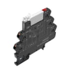 WEIDMULLER - Modulo a relè TRP 230VAC RC 1CO, LED verde, Raddrizzatore, 1 Contatto di scambio (AgNi), 250 V AC, 6 A, PUSH IN, Tasto di prova disponibile.