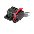 WEIDMULLER - Connettori per circuito stampato, 1000V, 76A, Passo 10.16mm, 16mm², 4 poli, PUSH IN con attuatore, Box BUF 10.16IT/04/180MF2SH180 AG BK BX.