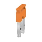 WEIDMULLER - Morsetto innestato arancione 125A, 2 poli, passo 16.00mm, isolato, larghezza 25mm ZQV 35N/2.