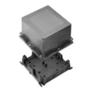 WEIDMULLER - Custodia FieldPower® in policarbonato rinforzato con fibra di vetro, nero, dimensioni 196 x 196 x 155 mm, codice FP ENC BSBS 155 2M.