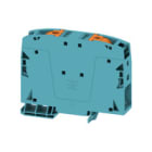 WEIDMULLER - Morsettiera passante PUSH IN blu 50 mm² 150 A 1000 V Numero di collegamenti: 2 Numero di piani: 1 TS 35 V-0 Wemid 130 °C A2C 50/70 BL