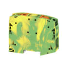 WEIDMULLER - Morsetto PE PUSH IN Verde/giallo 50 mm² 1000 V Numero di collegamenti: 2 Numero di piani: 1 TS 35 V-0 Wemid A2C 50/70 PE.