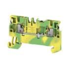 WEIDMULLER - Morsetto PE PUSH IN Verde/giallo 1.5 mm² Numero di piani: 1 TS 35 V-0 Wemid A2C 1.5 PE DL