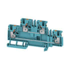 WEIDMULLER - morsetto push-in 4 mm² a2t 4 dl bl
