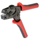 WEIDMULLER - Pinza crimpatrice per capicorda tubiformi con/senza collare isolante in plastica, 0.5 mm² - 4 mm², crimpatura trapezoidale CRIMPER 4U Z GER.