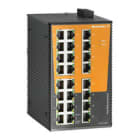 WEIDMULLER - Switch rete unmanaged Fast Ethernet, 24x RJ45, -40°C...75°C, IP30, IE-SW-EL24-24TX.
