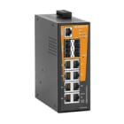 WEIDMULLER - Switch rete managed Gigabit Ethernet, 8x RJ45, 4x 100/1000BaseSFP Slot, -40 °C...75 °C, IP30 IE-SW-AL12M-8GT-4GESFP. 2682340000