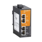 WEIDMULLER - Iniettore Gigabit Ethernet 2x RJ45 10/100/1000BaseT(X) PoE+ IE-INJ-EL02-2GTPOE