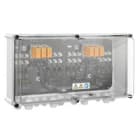 WEIDMULLER - Scatola di collegamento generatore 1000 V, 2 MPP, 3 ingressi e 3 uscite per MPPT, con portafusibile, protezione sovratensioni I/II, SPD1R CG 10