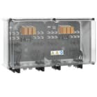 WEIDMULLER - Quadro fotovoltaico 1000V, 2 MPP, 3 ingressi/uscite MPPT, portafusibile, protezione sovratensioni I/II, WM4C. PVN1M2I6SXF3V1O1TXPX10.