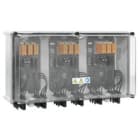 WEIDMULLER - Quadro fotovoltaico 1000V, 3 MPP, 3 ingressi/uscite per MPPT, Protezione sovratensioni I/II, WM4C. PVN1M3I9SXFXV1O1TXPX10.