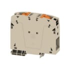 WEIDMULLER - Morsettiera passante PUSH IN Beige scuro 95 mm² 232 A 1000 V Numero di piani: 1 TS 35 V-0 Wemid 130 °C A2C 95/120.
