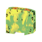 WEIDMULLER - Morsetto PE PUSH IN Verde/giallo 95 mm² 1000 V Numero di collegamenti: 2 Numero di piani: 1 TS 35 V-0 Wemid A2C 95/120 PE.