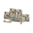 WEIDMULLER - Morsetto push in 2.5 mm² A2T EM1 24VUC LED RD/1