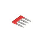 WEIDMULLER - Collegamento trasversale HDC MXCC4 4X, connettori industriali, 4 poli, passo 7.35 mm, 16 A, rosso.