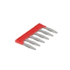 WEIDMULLER - Connettori industriali a 6 poli, passo 7.35mm, 16A, colore rosso HDC MXCC6 4X.