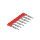 WEIDMULLER - collegamento trasversale HDC con connettori industriali, 7 poli, passo 7.35 mm, 16 A, colore rosso, modello MXCC7 4X.