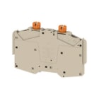 WEIDMULLER - Terminale di fissaggio Beige scuro V-0 Wemid Larghezza 12 mm 130 °C CS TTB. 2710150000