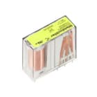 WEIDMULLER - Minirelè industriale 24V DC No 2 Contatti di scambio a guida forzata (EN 61810-3 tipo B) (AgNi) 250V AC 6A Tasto di prova disponibile RCH424024FG.