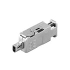 WEIDMULLER - Connettore SPE, Spina di collegamento SPE conforme norma IEC 63171-2, IDC, 2-core, IP20 IE-PS-SP0-S-FH-180.