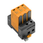 WEIDMULLER - Scaricatore di sovratensioni, senza dispersione di corrente, con contatto remoto, tipo I+II, VPU AC I 3 R 275/25 LCF S