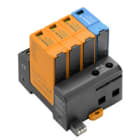 WEIDMULLER - Scaricatore di sovratensioni, protezione contro sovratensioni, senza dispersione di corrente, con contatto remoto, tipo VPU AC I 3+1 R 275/25 LCF S 2PE.